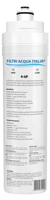 Wasserfilter 4UF Mikron 0,01 Ersatzfilter für Mikrofiltrations-Kit