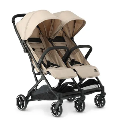 Obrázek produktu pro DERYAN Luxe Rolo X2 Dvojitý kočárek - Duo kočárek - Nugát