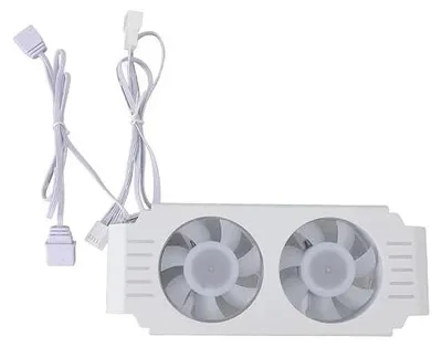 Zdjęcie produktu dla Radiator ram argb pamięci ddr podwójny wentylator kontrola pwm