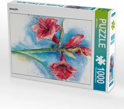 Produktbild von Calvendo Amaryllis 1000 Teile Puzzle hoch 480x640mm, Krause Jitka; 7281040