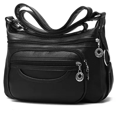 Image de Sac bandoulière Sac porté épaule Sac à main - CuirPolyuréthanesouple - Grande capacité - Bandoulière réglable