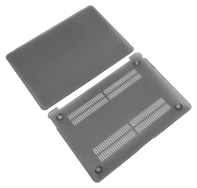 Zdjęcie produktu dla Cienkie, lekkie etui ochronne z matowego szkła do laptopa MacBook Air 13,3 cala – kolor czarny