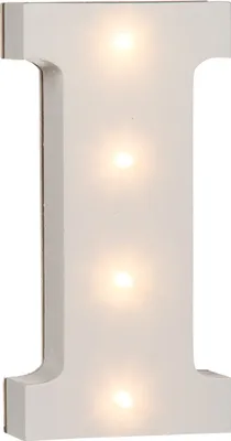 Produktbild von OOTB Beleuchteter Holz-Buchstabe I mit 4 LED