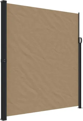 Obrázok produktu pre Zaťahovacia bočná markíza, sivohnedá 220x500 cm