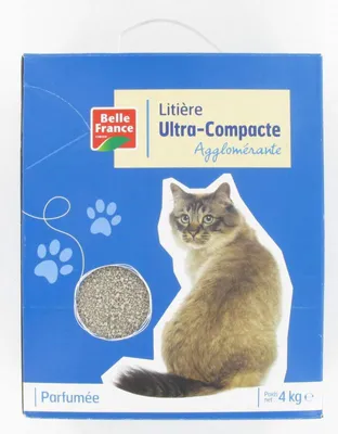 Image de Litière Ultra Compact Parfumée 4kg