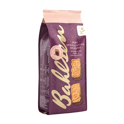 Obrázek produktu pro Bahlsen Mini čokoláda Speculoos s mléčnou čokoládou 200g