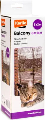 Produktbild von Karlie Katzenschutznetz Transparent, Größe:3 x 2 m