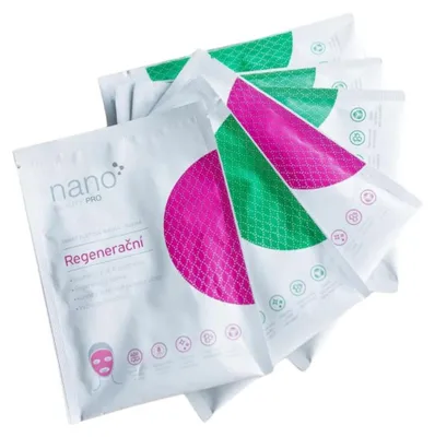 Obrázek produktu pro nanoBeauty Sada nanovlákenných masek proti vráskám 6 ks