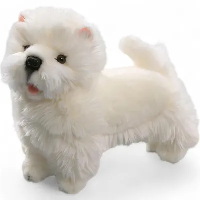 Produktbild von Carl Dick Westie, West Highland Terrier stehend ca. 32cm 2250 Kuscheltier, Plüschtier, Stofftier