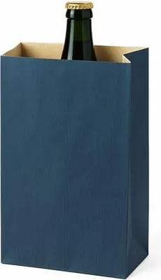 Obrázek produktu pro Faltbeutel KRAFT BLUE 120 x 200 + 45 mm