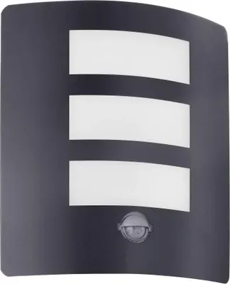 Produktbild von EGLO 74018 Außenleuchte-Wandleuchte/1 ANTHRAZIT M.SENSOR 'RASCINO-E'