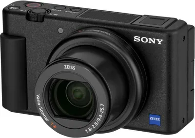 Obrázok produktu pre Sony Vlog kamera ZV-1 - Digitálna kamera s priamym LCD displejom ideálna na Vlog a 4K video