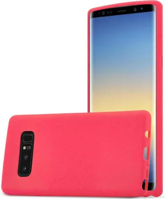 Produktbild von Cadorabo Schutzhülle für Samsung Galaxy NOTE 8 Hülle in Rot Handyhülle TPU Etui Cover Case