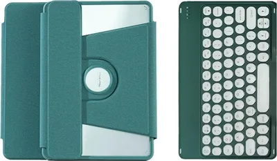 Obrázek produktu pro INF Otočné pouzdro s Bluetooth klávesnicí a slotem pro pero pro Samsung Tab A8