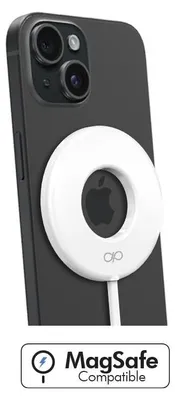 Obrázek produktu pro Force Power, indukční nabíjecí kroužek kompatibilní s MagSafe 15W, bílý