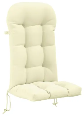 Image de Coussin pour transat Sonnen-Lounger, 100 % polyester, couleur crème