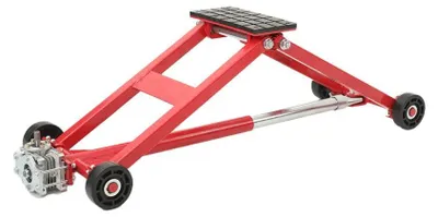 Produktbild von KFZ Wagenheber - Elektrische Autohebebühne für Garage - 2,5 t / 2500 kg Tragkraft - Batteriebetrieben - Für Werkstatt und Heimgarage