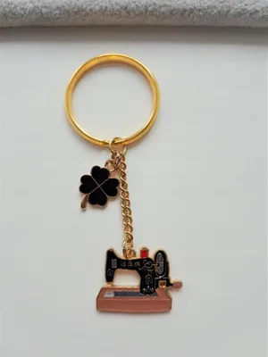 Immagine prodotto di Portachiavi D'oro Macchina Da Cucire Sartoriale