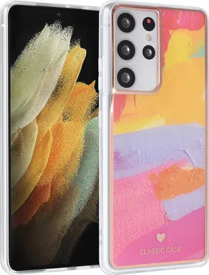 Produktbild von UNIQ Classic Case Samsung Galaxy S21 Ultra TPU Back Cover - Graffiti