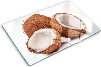 Obrázek produktu pro Kryt varné desky – Kryt na indukční desku – Ochranná skleněná deska – 80x52 cm– Skleněné ochranné desky na sporák –Tvrzené sklo –Kokos