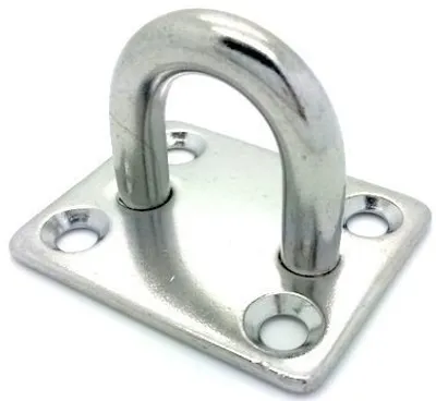 Zdjęcie produktu dla Osculati Plate SS Przelotka kuta, Kółko z pręta, Ucho pokładowe