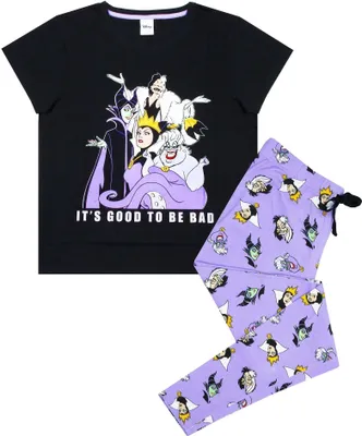 Image de Disney - "It's Good To Be Bad" pyjama pour femme NS5927 (XL) (Noir/Lilas)