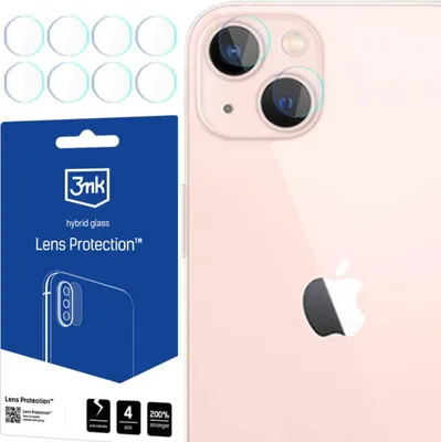 Obrázok produktu pre 3mk - Lens Protection (4 ks) ochranné sklo objektívu na iPhone 14 – priehľadné