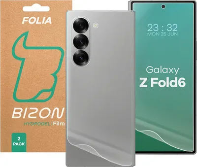 Produktbild von Hydrogel Folie für Display und Rückseite Bizon Glass Hydrogel Pack für Galaxy Z Fold6, 2 Stück