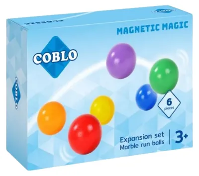 Image de COBLO - Perles multicolores Classic - 6 pièces