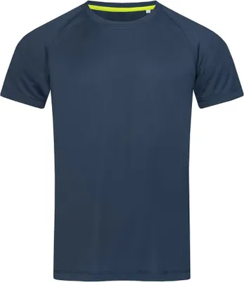 Immagine prodotto di Stedman Maglietta Active Raglan Mesh Uomo AB343 (2XL) (blu navy)