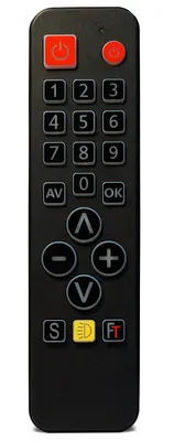 Produktbild von FEINTECH SDF00400 Universalfernbedienung, 2 steuerbare Geräte