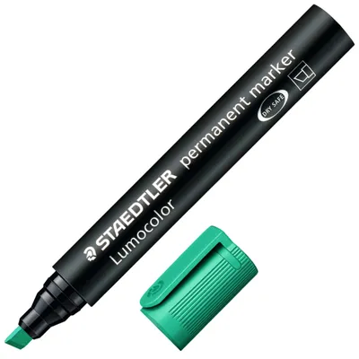 Productafbeelding van 10 stuks Lumocolor 350-5 marker, Lumocolor, permanent, groen