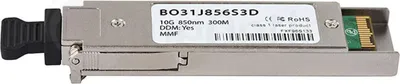 Produktbild von BlueOptics 10G-XFP-SR-MY-BO, Faseroptik, 10000 Mbit/s, XFP, LC (UPC), SR, 300 m