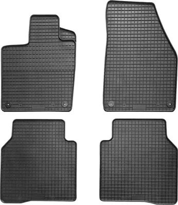 Produktbild von für VW ID.3 ab 09/2020 Passform Fußmatten PETEX Gummimatten 4-teilig schwarz Allwettermatten Gummifußmatten