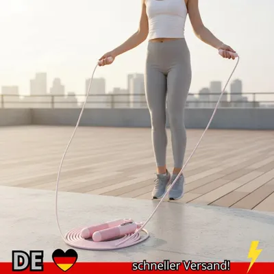 Produktbild von Fitness Übung Elektronische Zählen Mit Countdown Springseil Professionelle