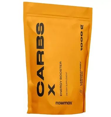 Produktbild von nowmax® Carbs X Energy Booster 1 kg Kirschgeschmack – Kohlenhydrate