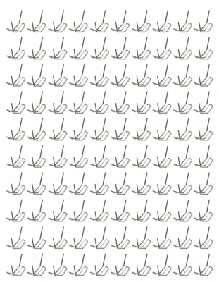 Image de Lot universel de 100 agrafes plates prédécoupées de 0,6 mm à 0,8 mm pour la réparation d'agrafeuses à plastique et les appareils de soudage