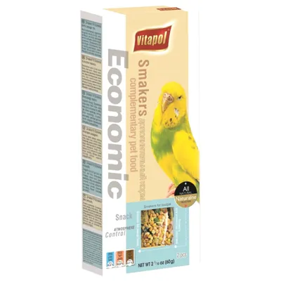 Zdjęcie produktu dla Vitapol - Smakers ECONOMIC dla papużki falistej 2szt 90g