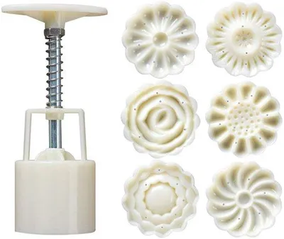 Immagine prodotto di Artibetter Stampi per biscotti a forma di mooncake, set da 1 con 50 pezzi