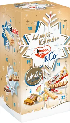 Produktbild von kinder & Co. White Adventskalender