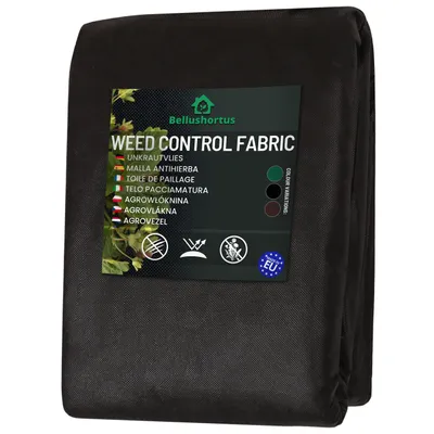 Produktbild von GARTENVLIES UNKRAUTVLIES SCHWARZ 100g/m² mit UV-Stabilisierung 2 m 1,6 m