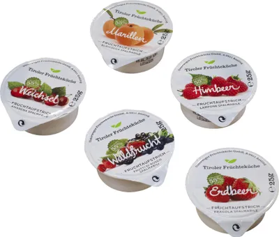 Produktbild von Konfitüre TFK Portionen 80x25g von Unterweger Konfitüren UWE