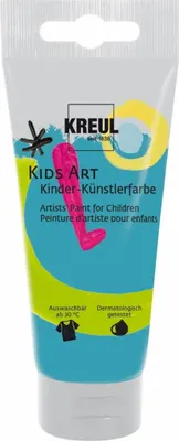 Produktbild von KREUL Kids Art Kinder-Künstlerfarbe Türkis 75 ml Tube