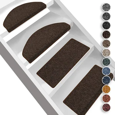 Produktbild von Rohožky London Dark Brown 91 23,5 x 65 cm půlkulaté