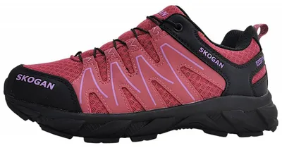 Immagine prodotto di Skogan Sko-Runner II: scarpe sportive da donna, scarpe da outdoor, scarpe da trekking, colore rosa, adatte anche per il tempo libero