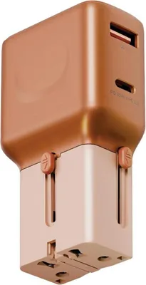 Obrázok produktu pre Energea Travelgo sieťová nabíjačka      35 USB-A/USB-C adaptér 35 W oranžová