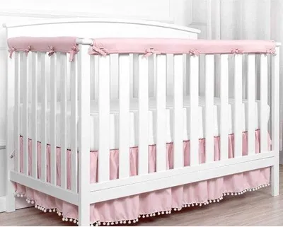 Produktbild von Famanu Schutzset für Bettgitter - Anti-Kollisionsband aus weichem Baumwollmaterial - Für Babybett