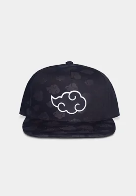 Zdjęcie produktu dla Naruto Shippuden - Tonalna męska czapka Snapback Akatsuki Cloud