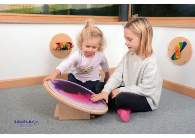 Produktbild von Eduplay Drehtisch Faszinationsmatten Birkenfarbe Multi