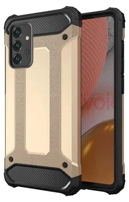 Image de Housse Hybrid Armor Pour Samsung Galaxy A36 - Or